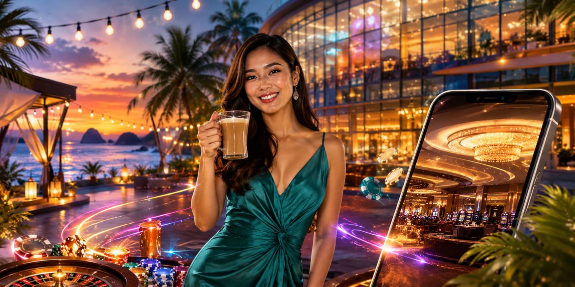 Pemain di Langkawi mengakses kasino mudah alih 8trium untuk deposit dan pertaruhan sukan